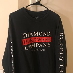 Large Diamond Long sleeve